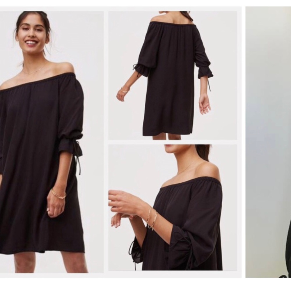 Loft Off Shoulder Dress